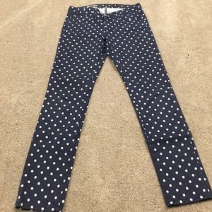 AG Polka dot denim